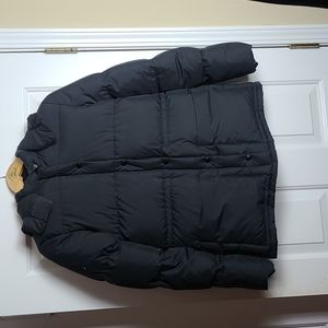Ladies J. Crew Hooded Puffer Coat